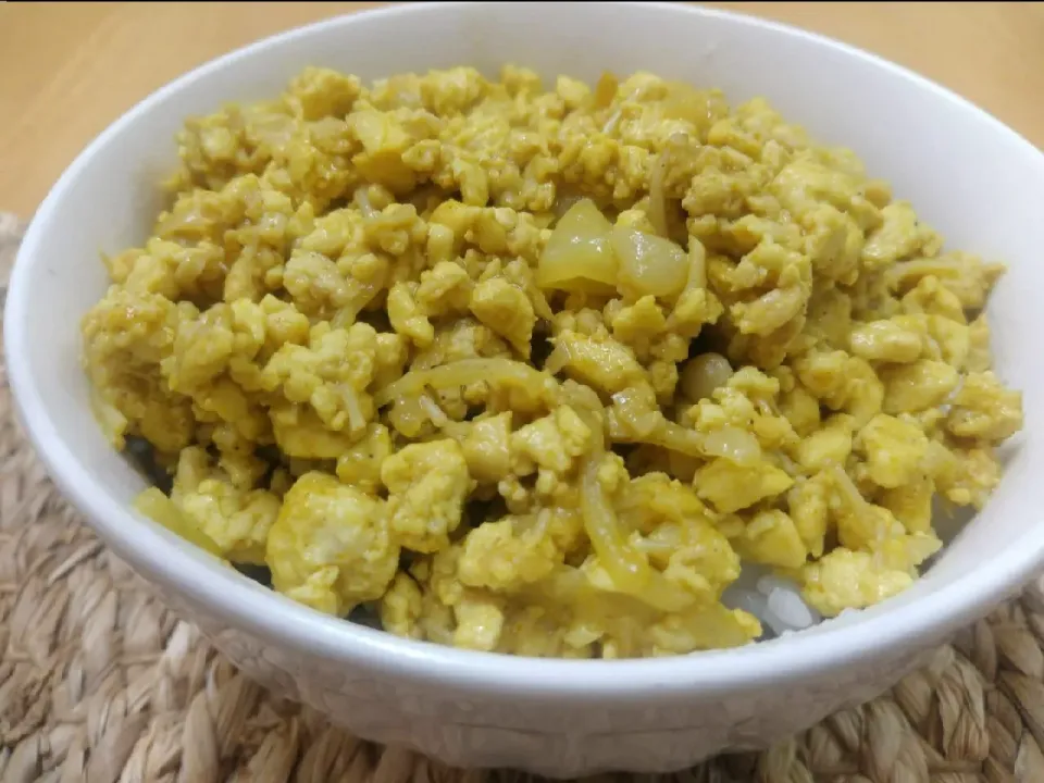 炒り豆腐と鶏ひき肉のドライカレー|gomanmaさん