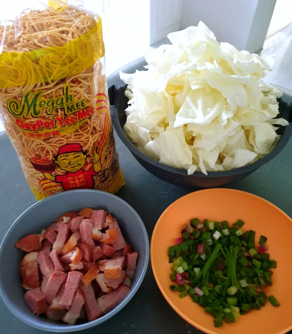 envymaqueen's dish Fried Noodles w/Smoked Duck|envymaqueenさん