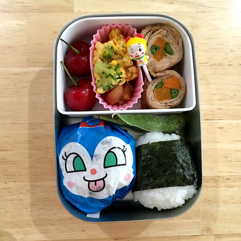 Snapdishの料理写真:コキンちゃんおにぎり弁当|ゆうきさん