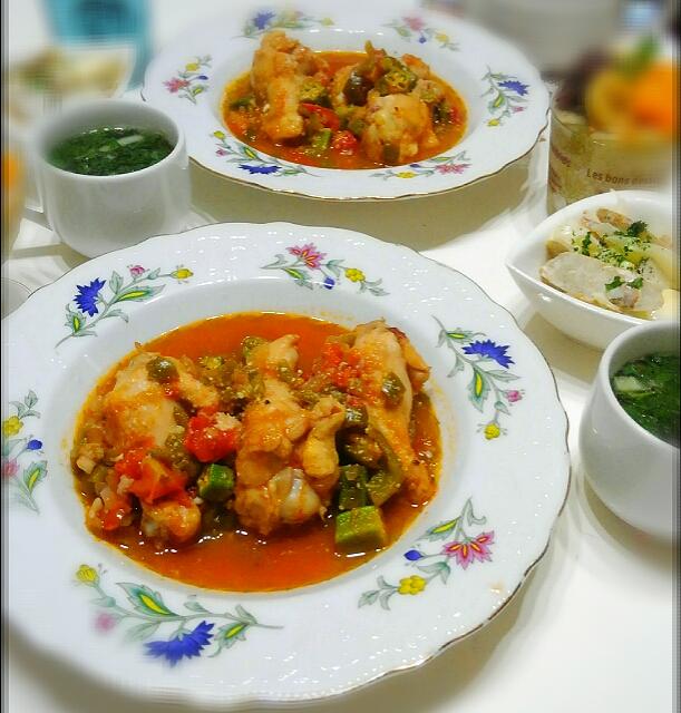 チキンガンボとたたきごぼうとチーズのサラダ みったん Snapdish スナップディッシュ Id Ycxp4a