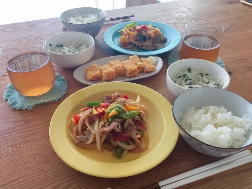 在宅勤務ランチ🍽🌱|おーやんさん