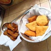 Fried Bake with Fried Fish (Caribbean Cuisine)|trinicookingwithchanさん