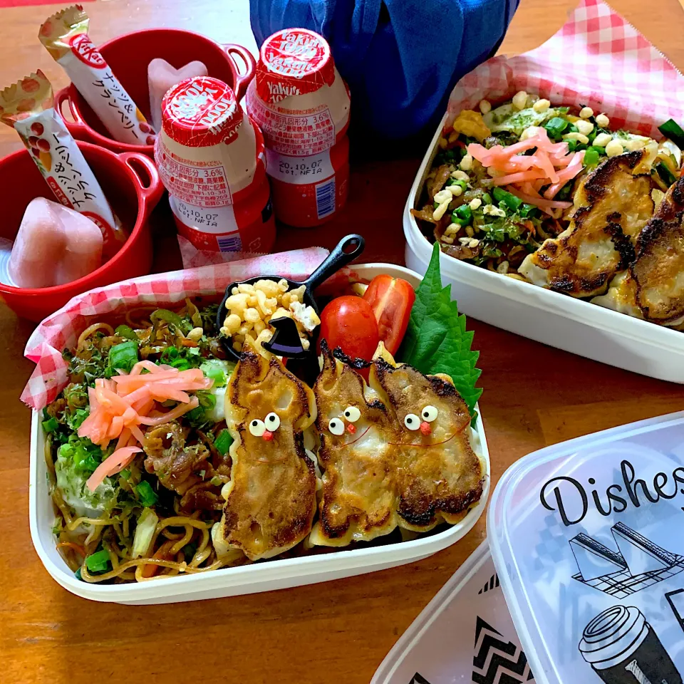 焼きそば&餃子弁当|てんさん