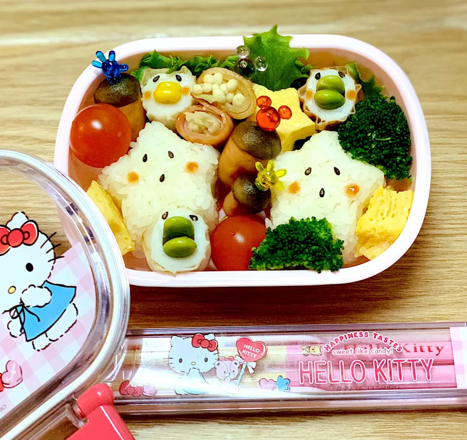 Snapdishの料理写真:娘のお弁当♡|kanmamamaさん