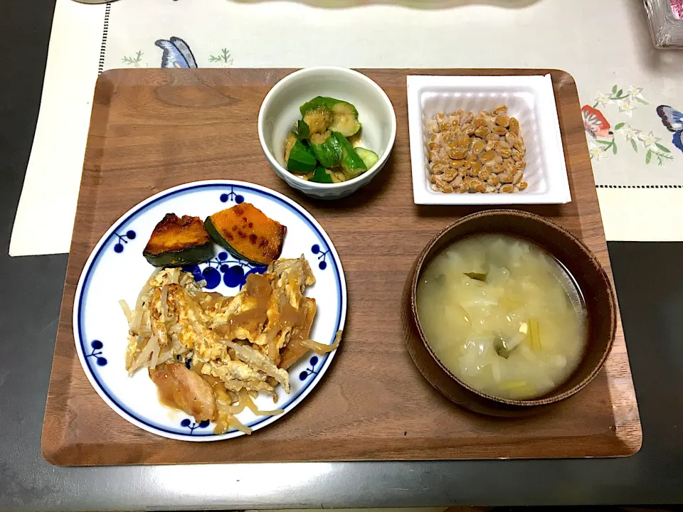 豚もやしの卵あんかけのご飯|みよさん