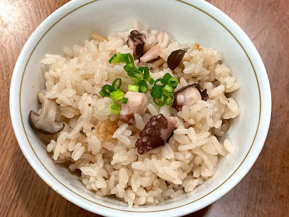 Snapdishの料理写真:たこ飯🐙|sakuramochiさん