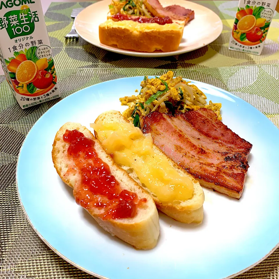 Snapdishの料理写真:朝食ワンプレート|Sakuraさん