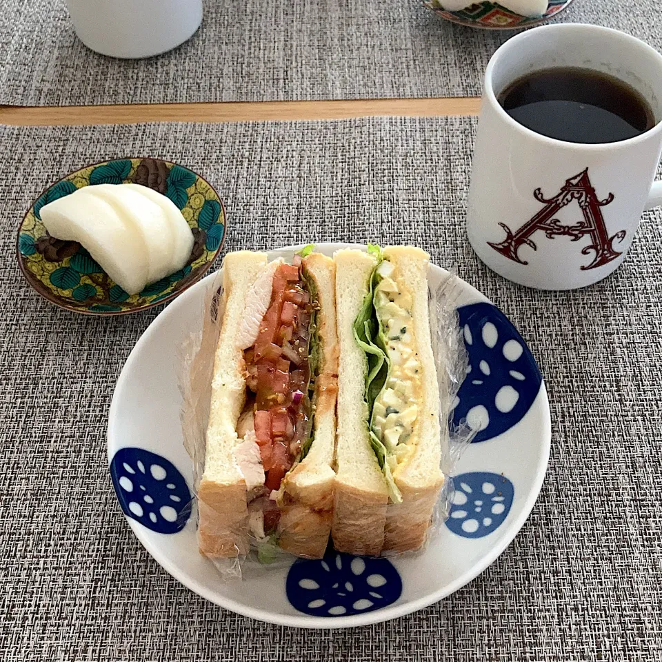 朝食|ツインうさぎさん