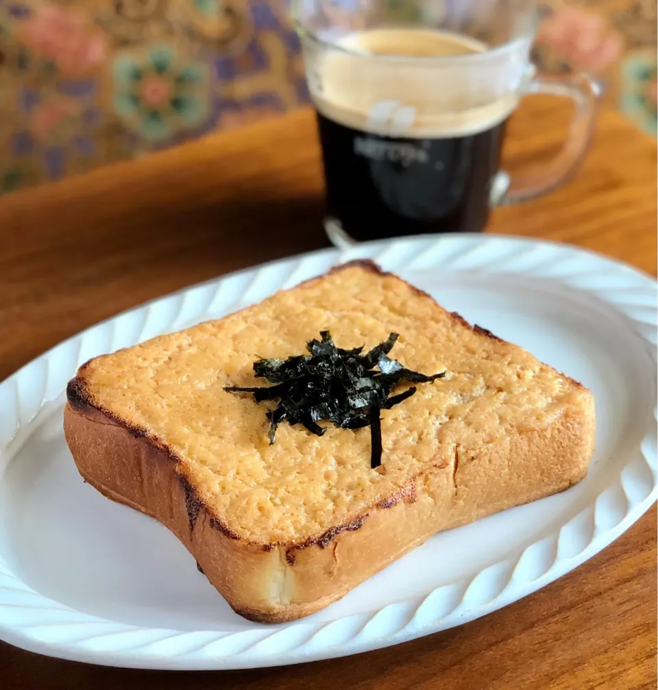 明太トースト　　Mentaiko toast|マユマユさん