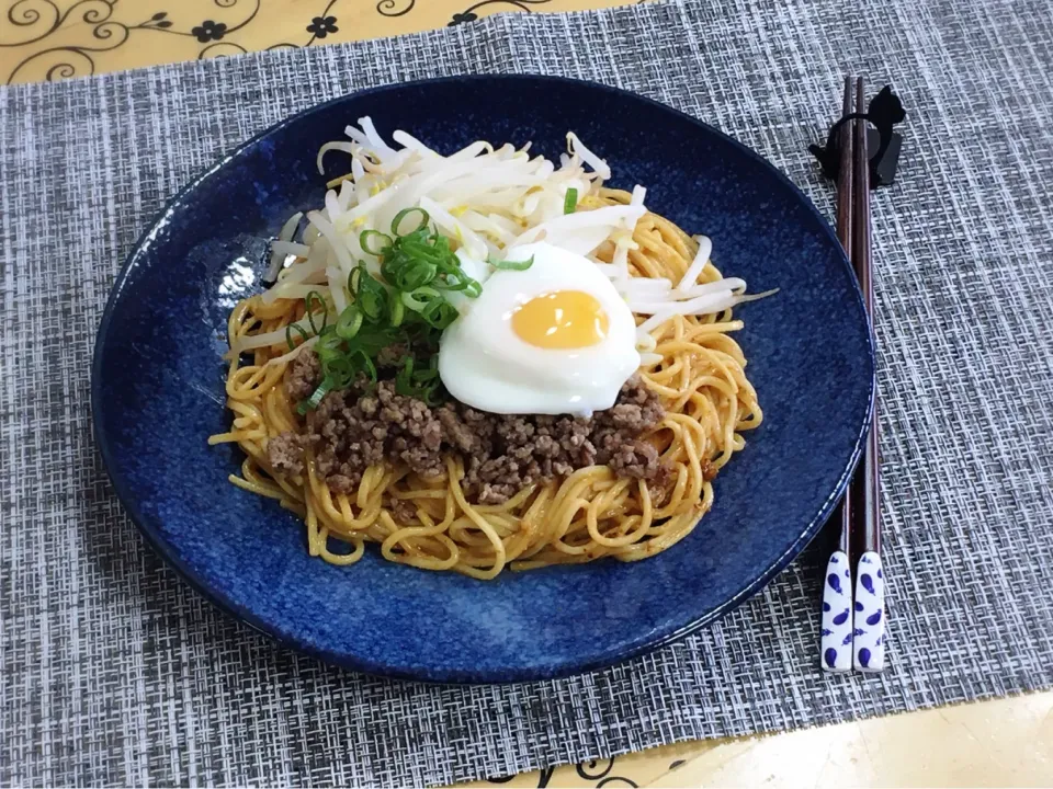 マルタイの坦々まぜそば～ランチ|チムニーさん