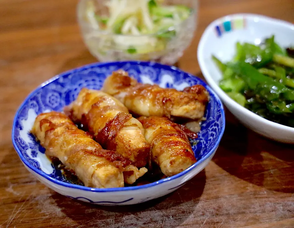 木綿豆腐の甘辛肉巻き|かおりん✴︎❤︎さん