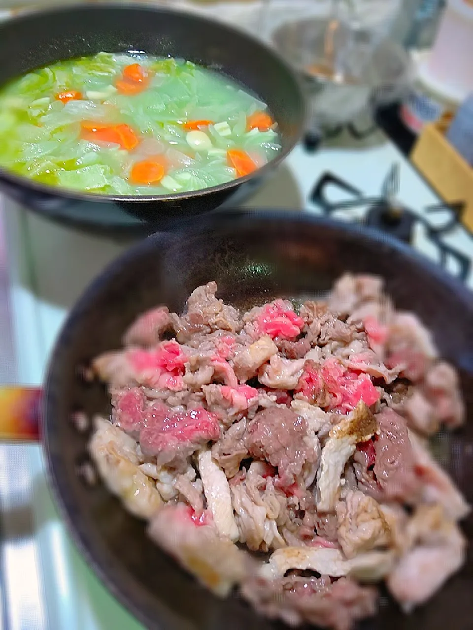 冷凍残しいろいろ肉でカレー～♪♪|砂糖味屋キッチンさん