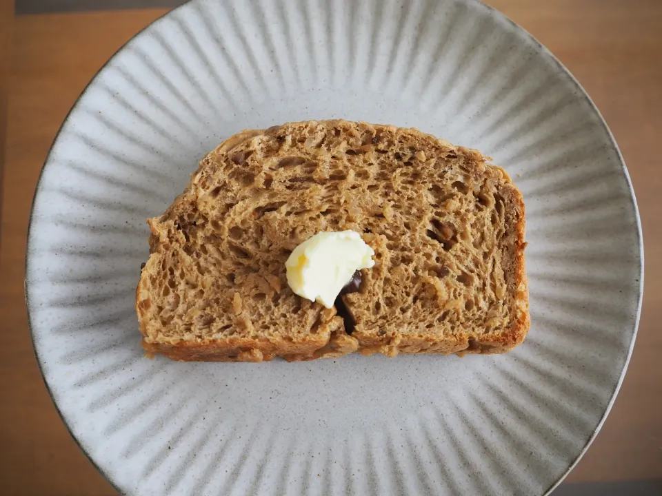 ほうじ茶ご飯甘栗食パン|もぐもぐさん