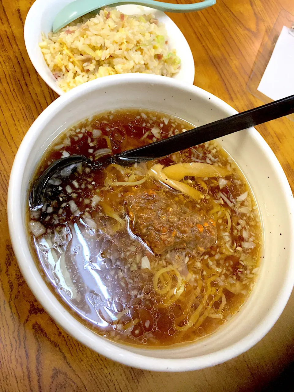 天下一ラーメンと半チャーハンセット|ツンコロさん