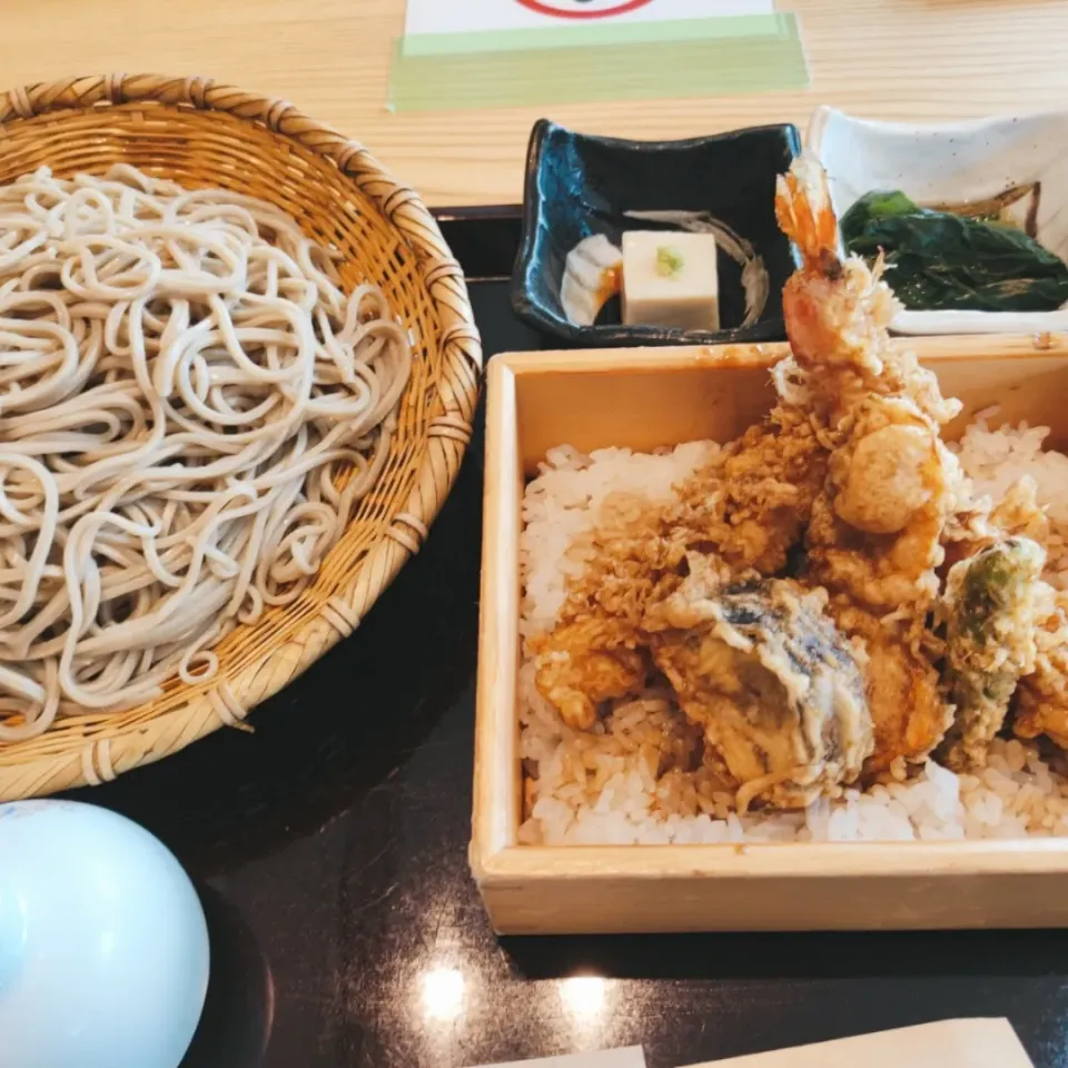 天丼セット|ますおさん