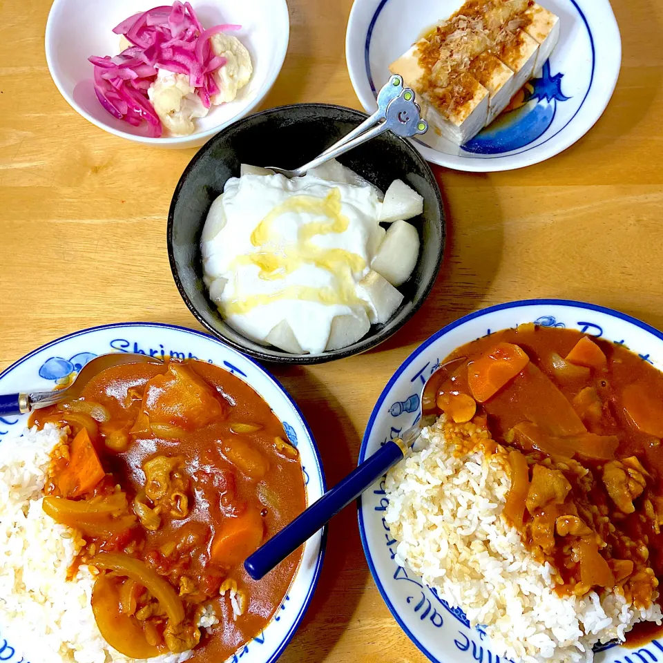 トマト🍅カレーライス🍛|Makokoさん