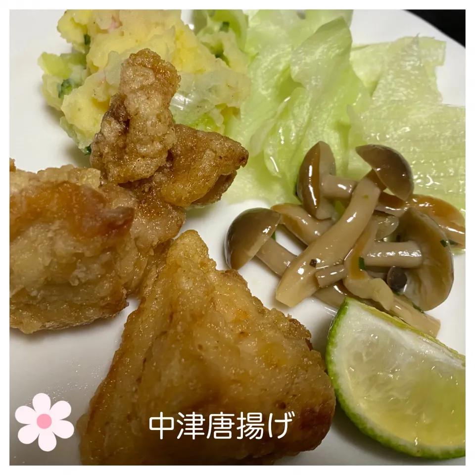 Snapdishの料理写真:中津唐揚げ頂いたよ😊|いのっちさん