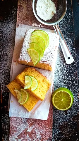 Snapdishの料理写真:No Oven lime cake|Noofs___さん