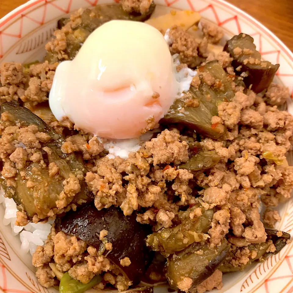 麻婆茄子丼|まゆこさん