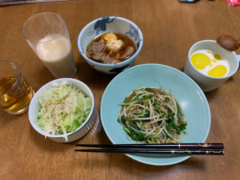 炊飯角煮とポテトポタージュ|Mr.キャベジさん