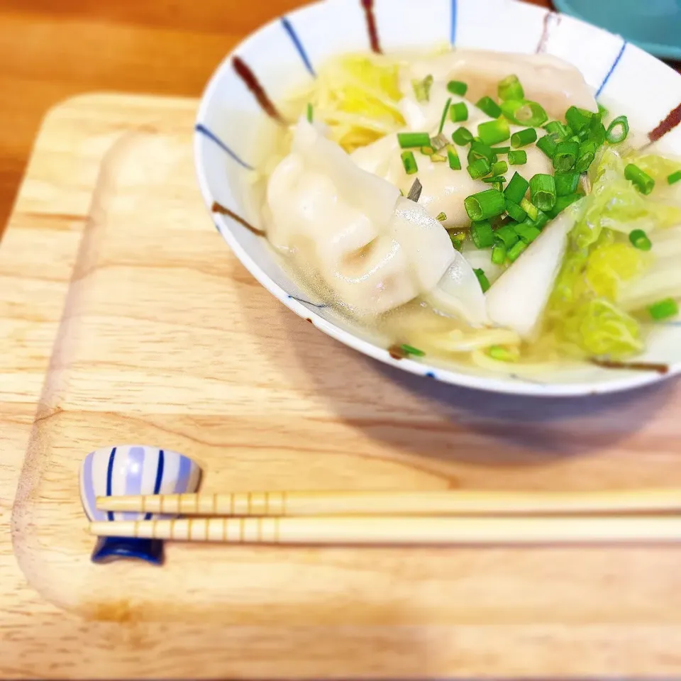 海老水餃子のラーメンもどき|まぁちゃんさん