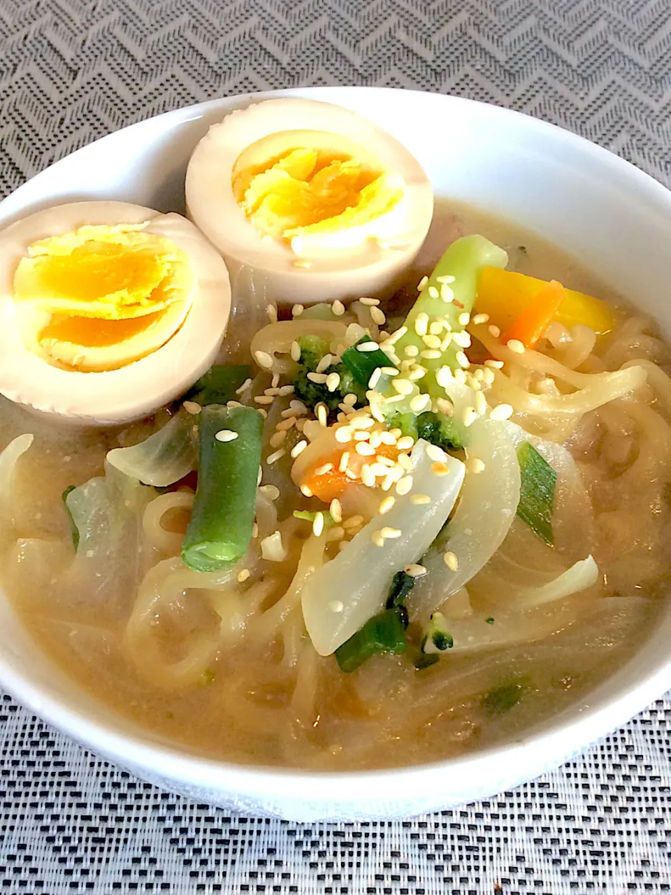 Snapdishの料理写真:Mini Potato noodle soup Sep/29/2020|虹色yuuさん