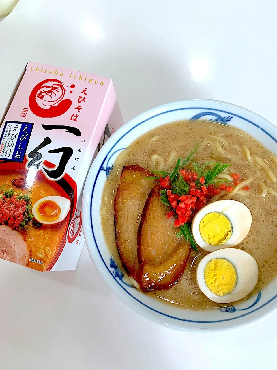 エビ🦐の風味たっぷりのラーメン|プクママさん