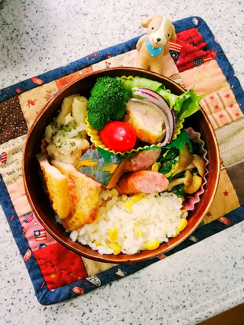 今日のお弁当😊|naonaomimichanさん