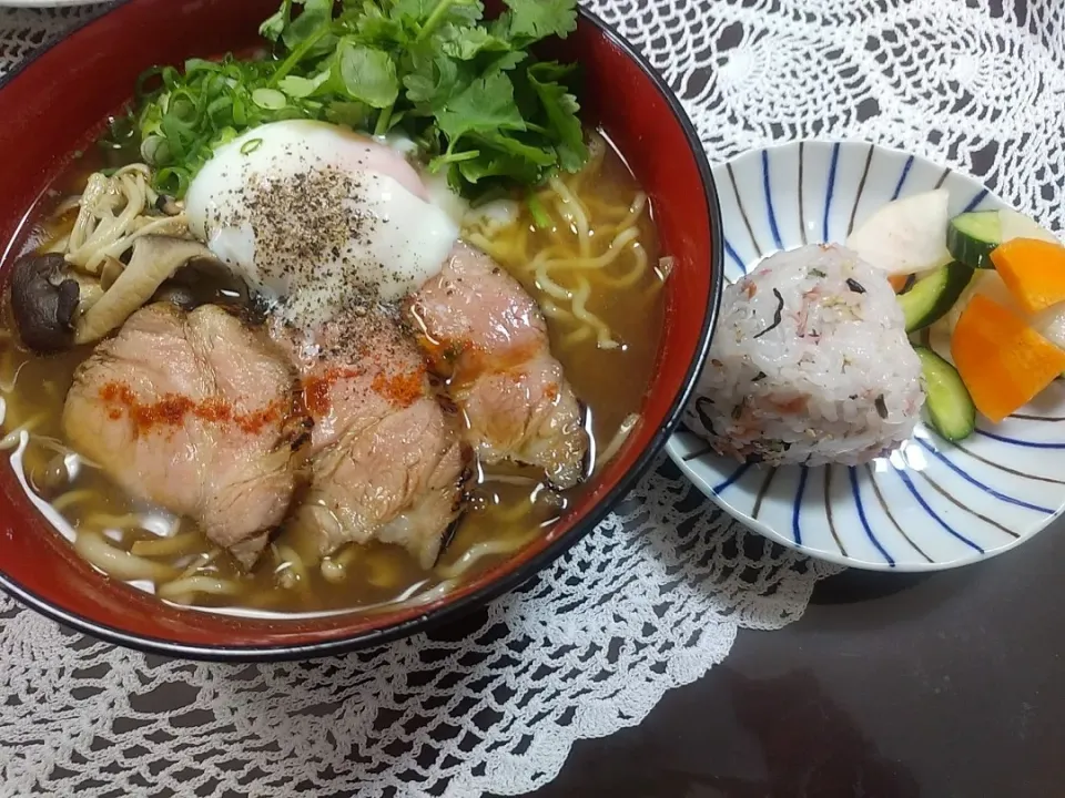 自家製チャーシュー麺|Junichi Nakajimaさん