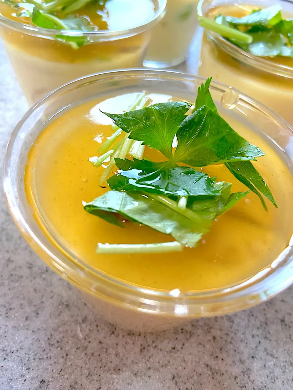 あんかけ茶碗蒸し✨ホタテ、生麩、枝豆、エリンギ入り✨|てんてんさん