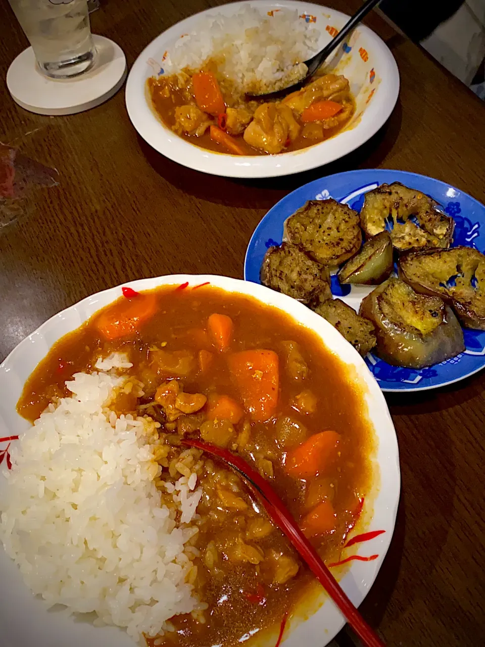 バターチキンカレー🍛　佐土原茄子のソテー🍆|ch＊K*∀o(^^*)♪さん