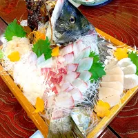 Snapdishの料理写真:刺し盛り|あおいさん