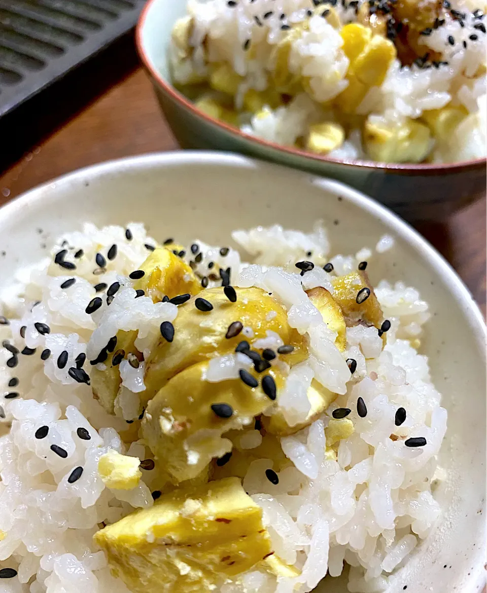 栗ご飯🌰|Michiyo Shimizuさん