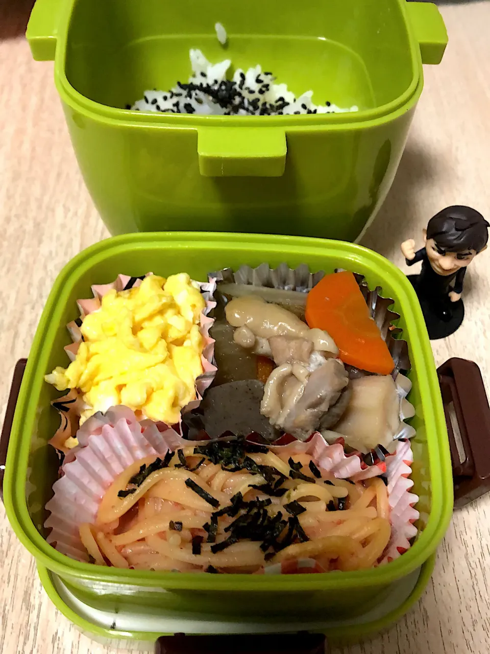 Snapdishの料理写真:★本日の息子さん弁当★|mayuさん