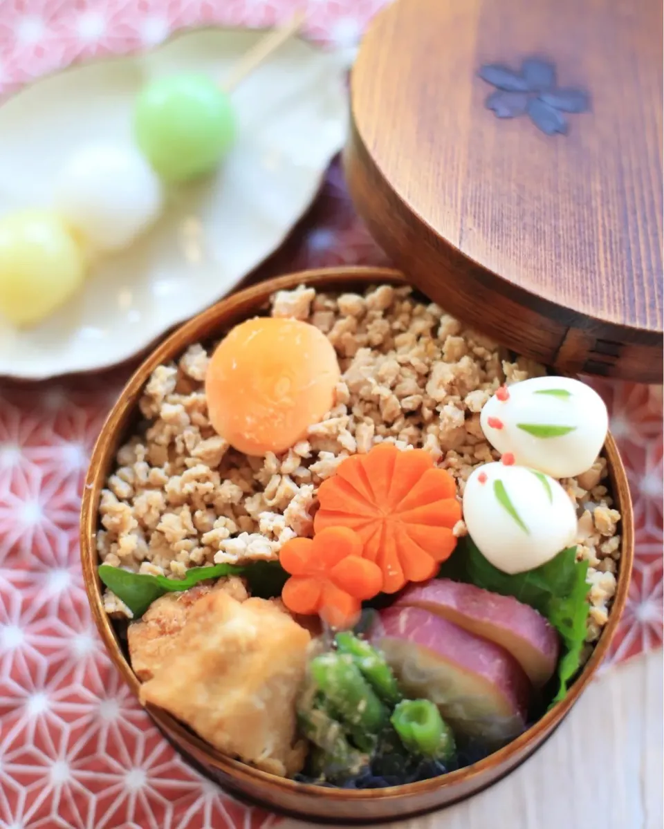 中秋の名月🌝なお月見弁当|ゆいか＊さくママさん