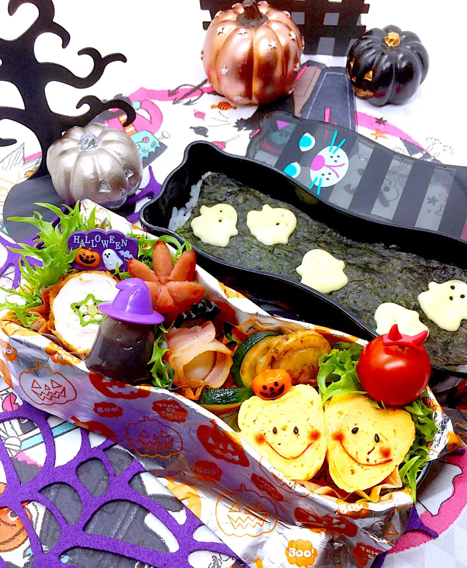 今日のハロウィン弁当🎃🦇🕸|sucreroomさん