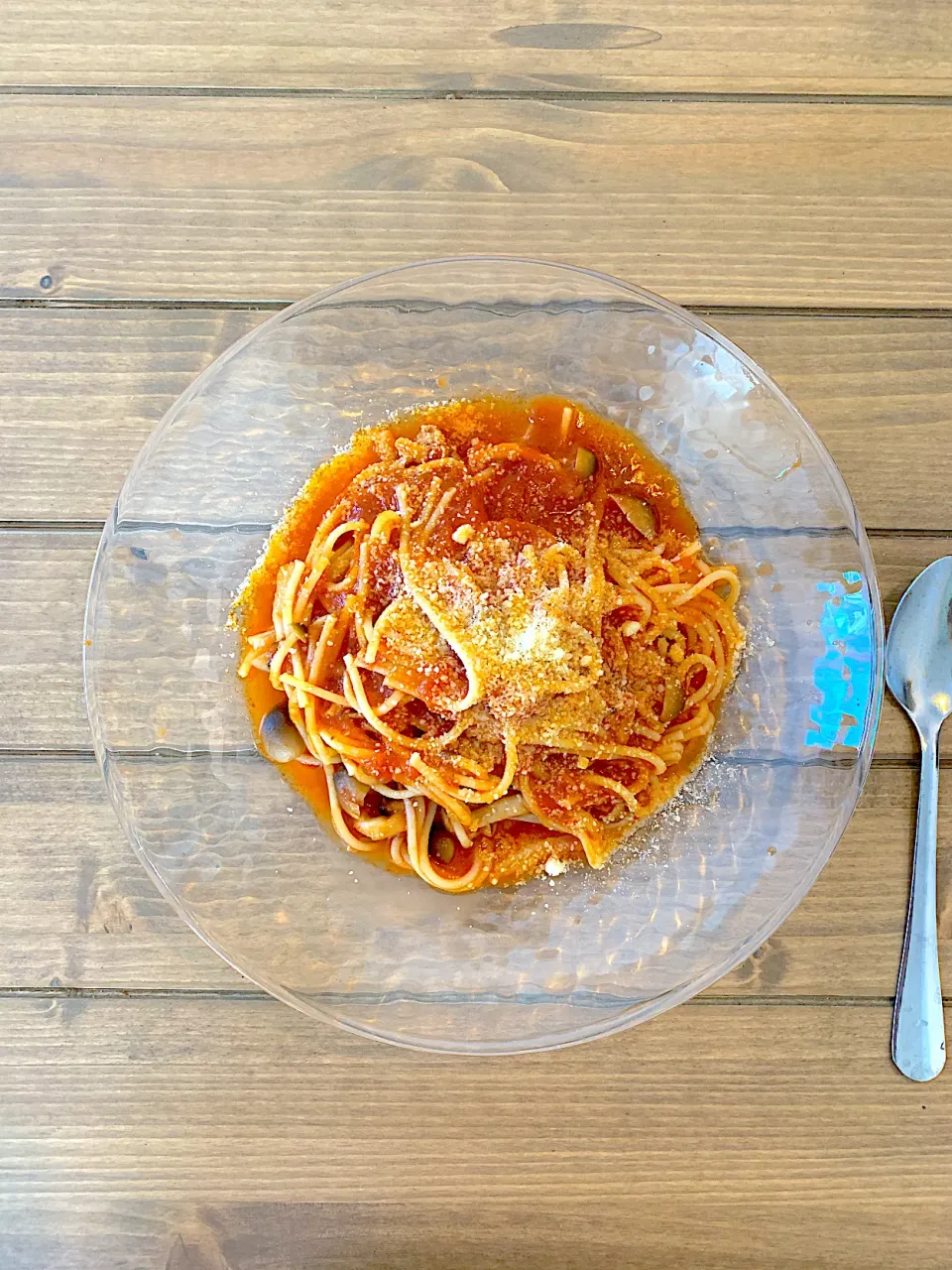 トマトソースとアンチョビのパスタ|mi♡さん