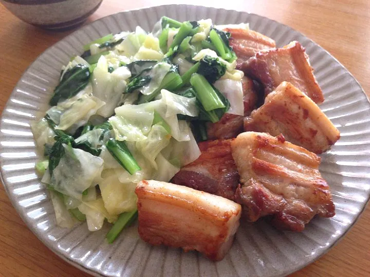 ✽豚肉と葉野菜の料理✽|＊抹茶＊さん