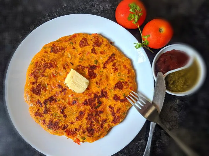 Healthy and tasty Breakfast recipe.... Tomato Omlette 🍅😋
Check out my YouTube channel for more such recipes 🙏|Food philicさん