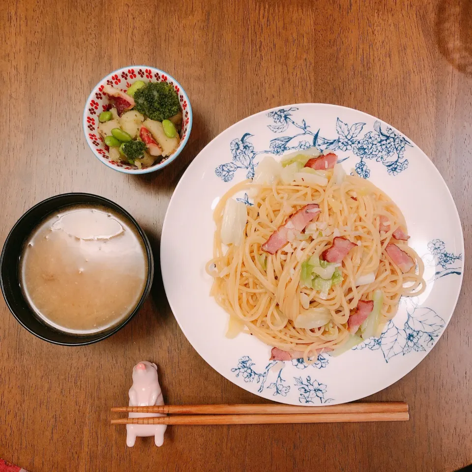 イタリアンメニューにしたかったけどお味噌汁つけちゃった|薫子さん