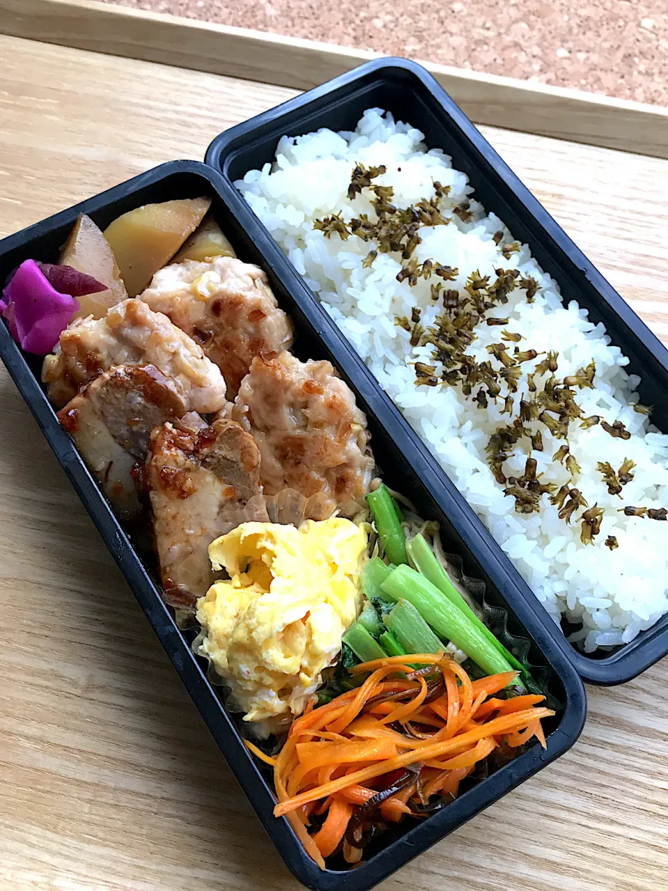 胸肉のつくね弁当|二キィさん