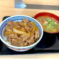 吉野家の牛丼並|あつさん