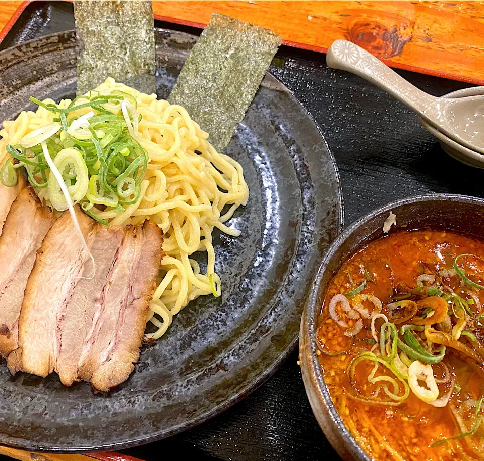 ピリ辛つけ麺with🧄|にゃあ（芸名）さん