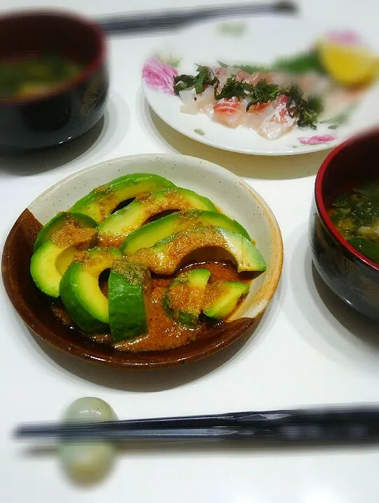 あまねこ🌿さんの料理 山本ゆりさんの辛旨‼️よだれアボカド🥑|みったんさん