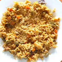 Snapdishの料理写真:veg cooker pulao|Richa Thakur Jhaさん