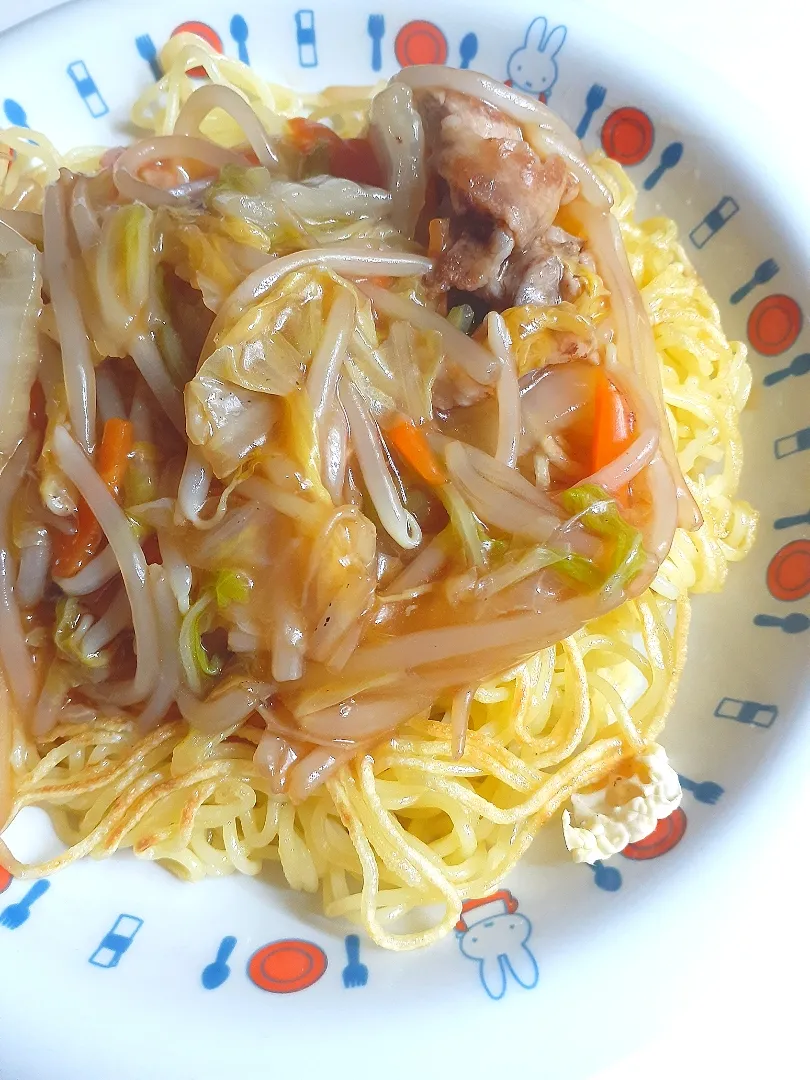 ☆餡掛け焼きそば☆|ｼｮｺﾗさん