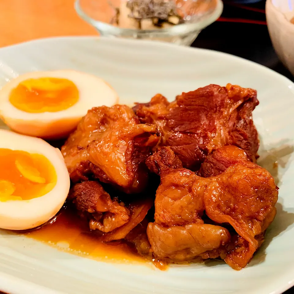 豚バラ軟骨煮込み🐷圧力鍋でトロトロ🐷|いちごさん