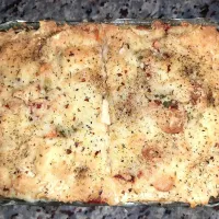 Snapdishの料理写真:chicken sausage lasagne|Richa Thakur Jhaさん