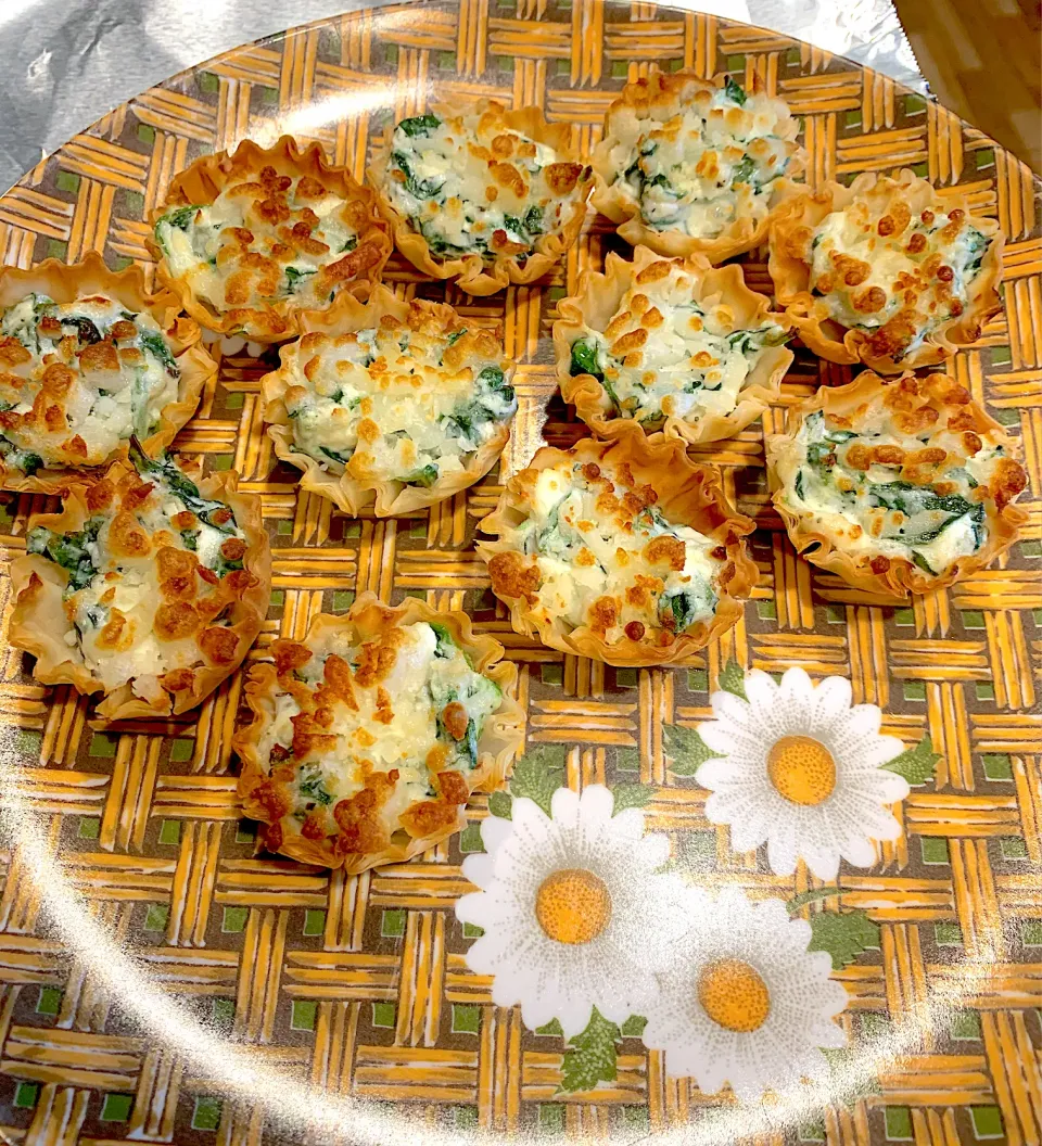 Spinach tartlets|🌺IAnneさん