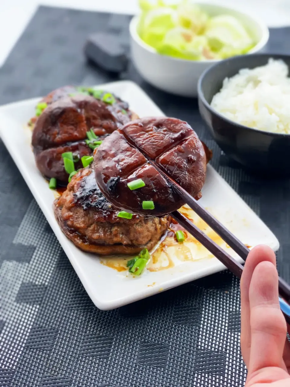 椎茸の肉詰め|きしださん